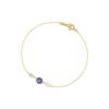 K10 Yellow Gold Bracelet 112446133001 Birthday Present for Women with Jewelry Case [Yondo Sea] [Holiday Collection]