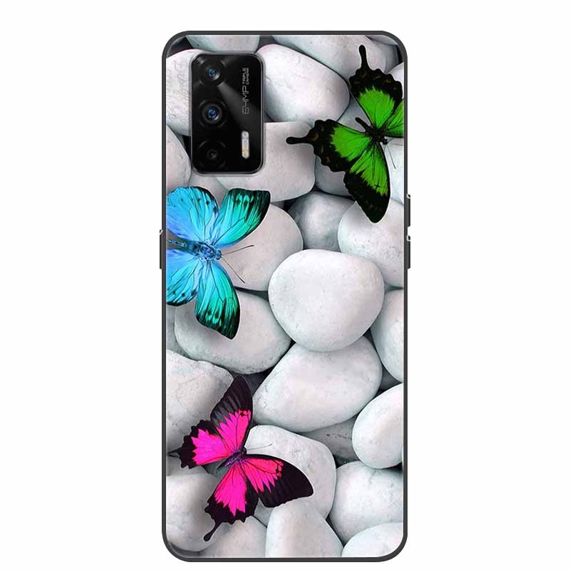 Чехол для Realme GT 5G Мраморный Мягкий Силиконовый Задний Чехол для OPPO Realme GT Neo 2T Neo2T / GT Neo2 Чехол для Телефона RealmeGT Neo 2 Funda