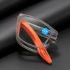 Fashionable Square Frame Portable Folding Presbyopia Glasses Hd Blue Light Blocking Business Reading Glasses With Plus Diopters