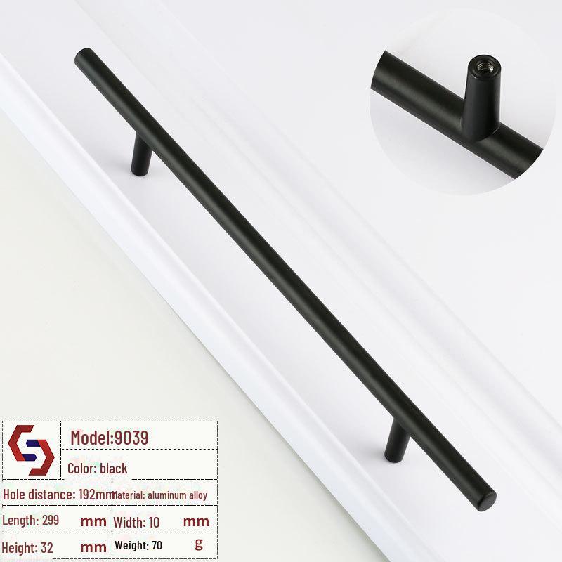 Ручка для дверцы шкафа Nordic Gold - европейский стиль, дизайн с одним отверстием