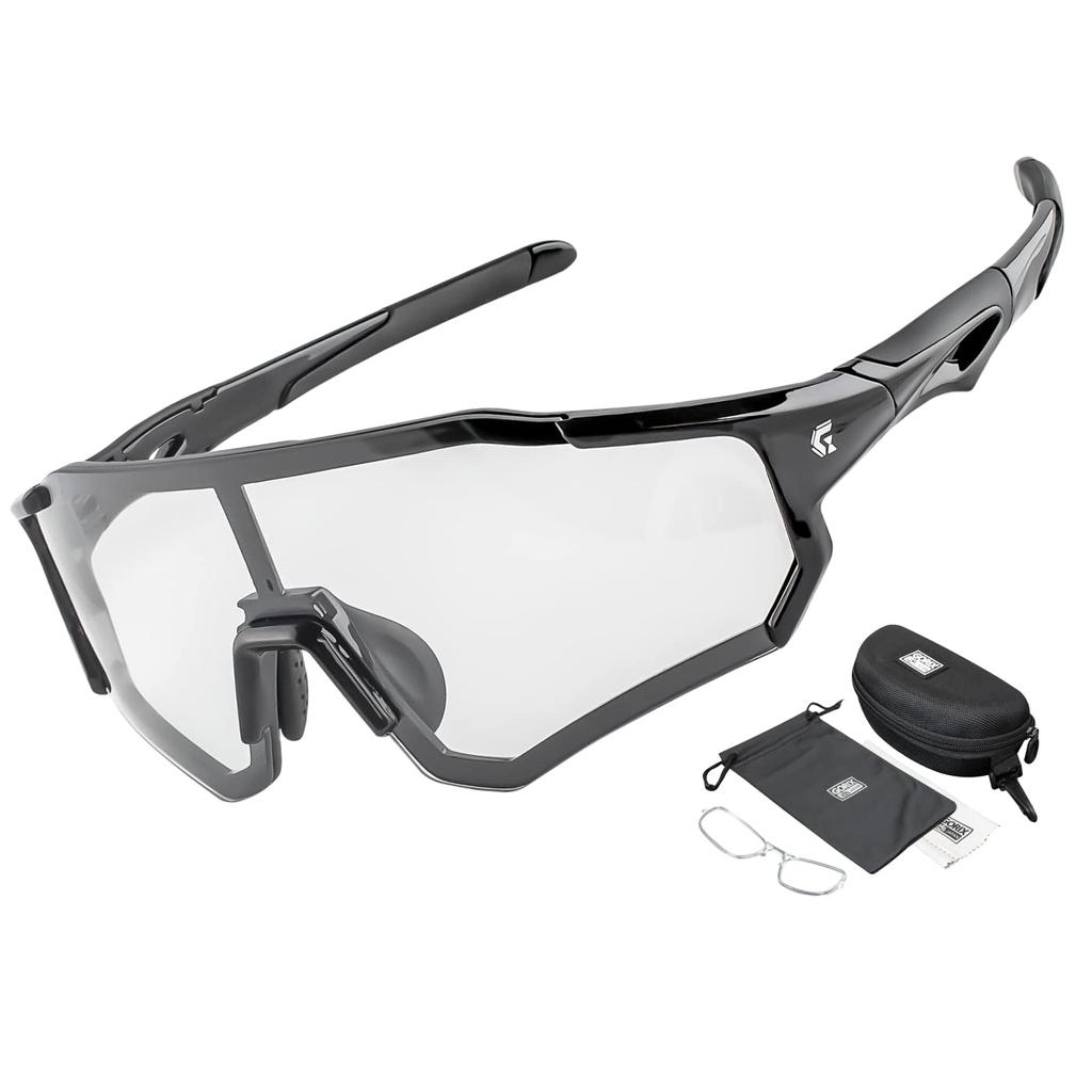 Photochromic Sports UV Discoloration Inner Frame Large Lenses Ultra Light Photochromic Road Unisex [Gorix] Sunglasses, Lenses, Sunglasses, Protection,