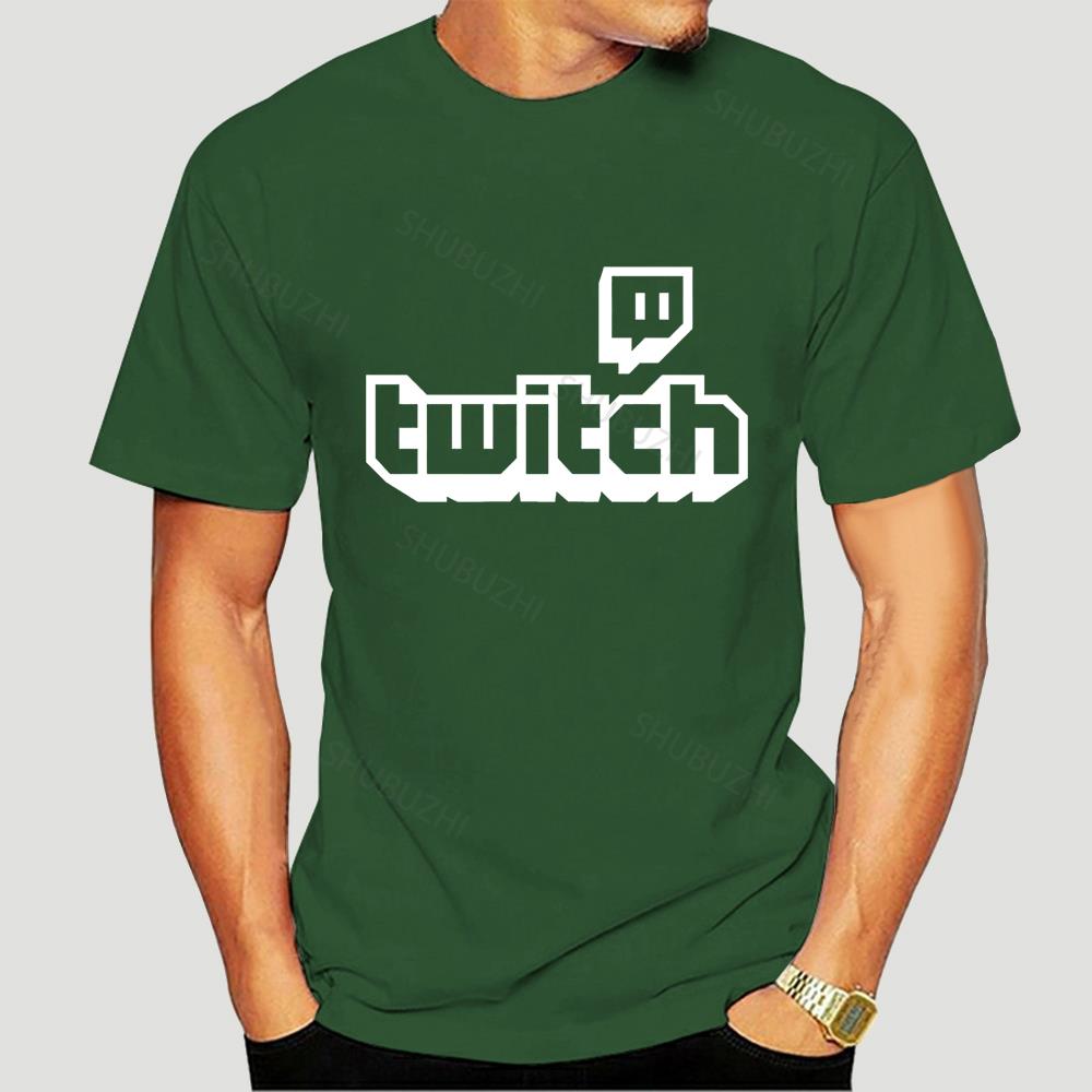 Twitch TV Геймер Игровой Стриминг Хлопковая Футболка Размеры S 2XL Топы Мода Классическая Уникальная Футболка Подарок
