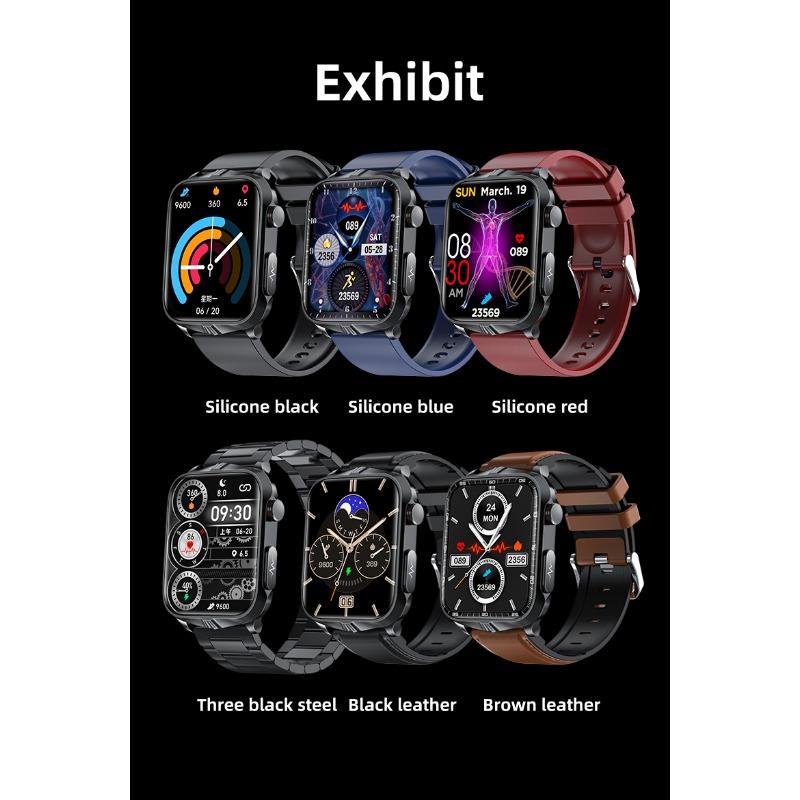 SACOSDING Hygieia-001s Pro-A Электротерапия Смарт-часы Кислород в крови Браслет Здоровье Смарт-часы Артериальное давление Температура тела Смарт-часы Мужчины