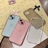 Роскошный чехол-бампер с блестками для iPhone 13 14 15 Pro Max Plus Мягкая прозрачная силиконовая накладка