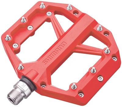 SHIMANO EPDGR400 Педали для повседневной езды по пересеченной местности, красные PD-GR400