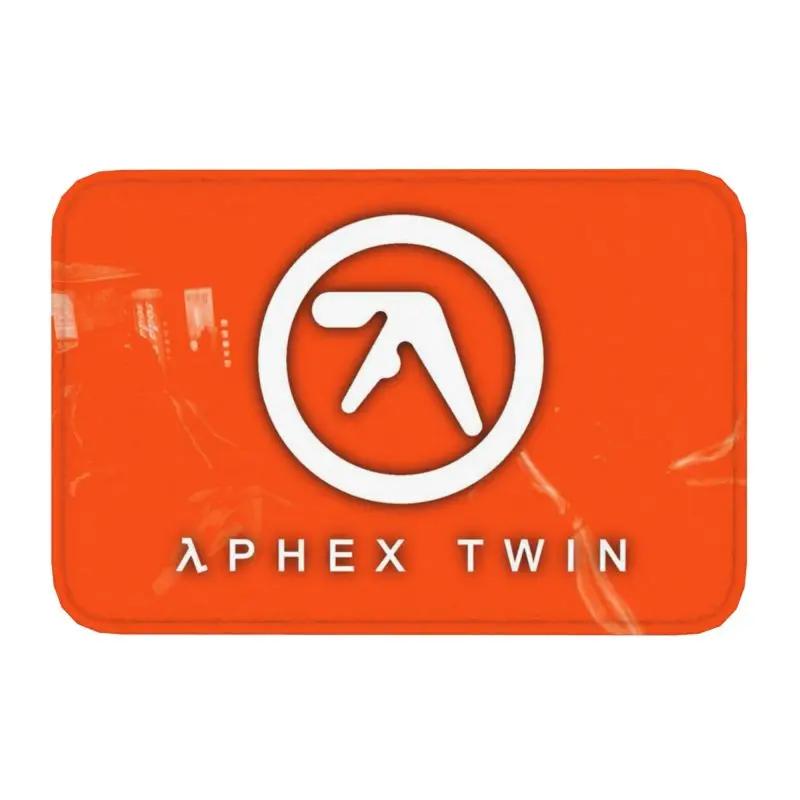 Индивидуальный коврик для двери Aphex Twin, нескользящий, для входа, ванной комнаты, кухни, пола, ковер в гараж, подстилка