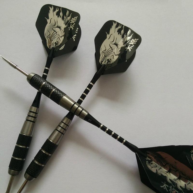 22g 3-piece Professional Aluminum Dart Needle Competition Drop Resistant Flying Mark Darts Accessories Sports Entertainment LS