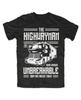 Футболка унисекс The Highwayman Black Truck 80S Cult Series Cult Fun Highway