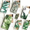 Чехол с банановыми листьями для Samsung Galaxy A15 A25 A35 A55 A51 A71 A12 A32 A52 A13 A33 A53 A14 A34 A54