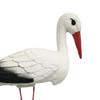 Simulated Animal Decoration Outdoor Garden Lifelike White Animal Resin Sculpture Weather-Resistant Lawn Ornament