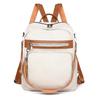 2025 Urban Simple PU Backpack Ladies Backpack Backpack