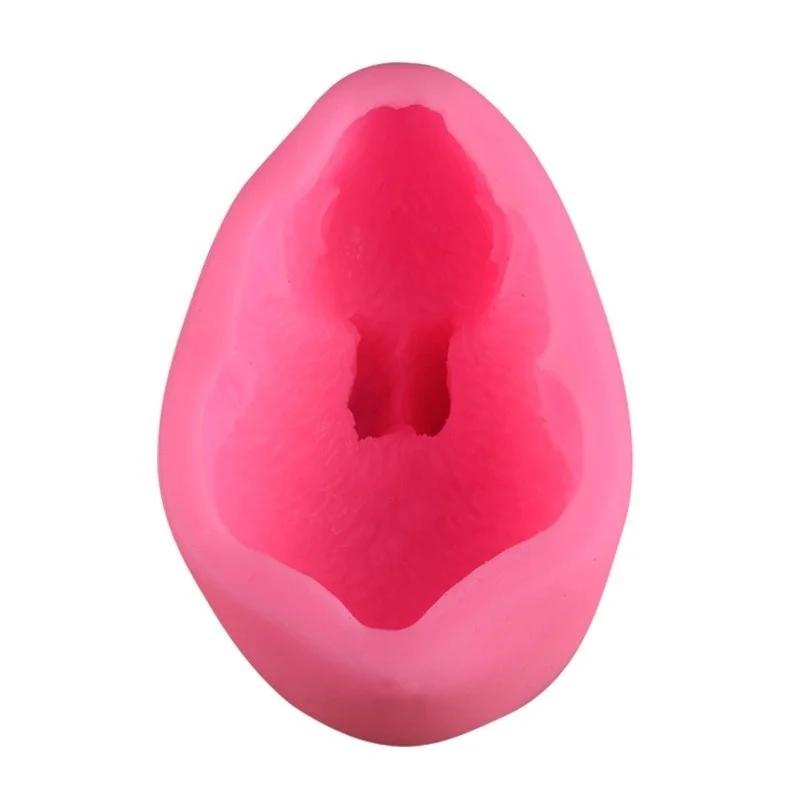 3D Rabbit Mold Silicone Candle Mold Easter Bunny Cake Mold Cake Chocolate Dessert Silicone Mould Mousse Cookie Making