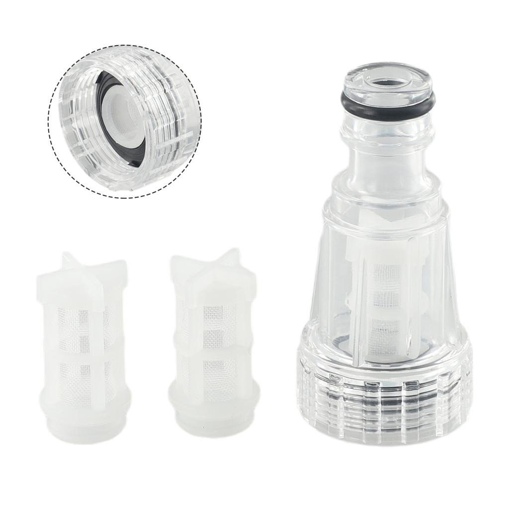 1 шт. Фильтр высокого давления для подключения + 2 шт. Сетки Подключение фильтра для воды к автомойке Для моек серии Karcher K2-K7