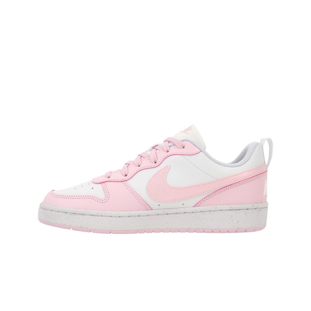 Nike Детские кроссовки Court Borough Low Recraft GS Pink Foam White DV5456-105