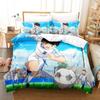 3D Печать Новый Комплект Постельного Белья Captain Tsubasa Мягкое Покрывало-Одеяло С 1/2 Наволочками Для Детей Взрослых Микрофибра Покрытие Одеяла