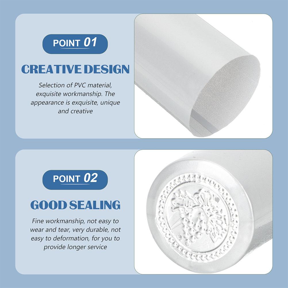 200 шт. термоусадочные колпачки, герметизирующие крышки для бутылок, пробковые заглушки для бутылок, аксессуары, термоусадочные пленки для бутылок