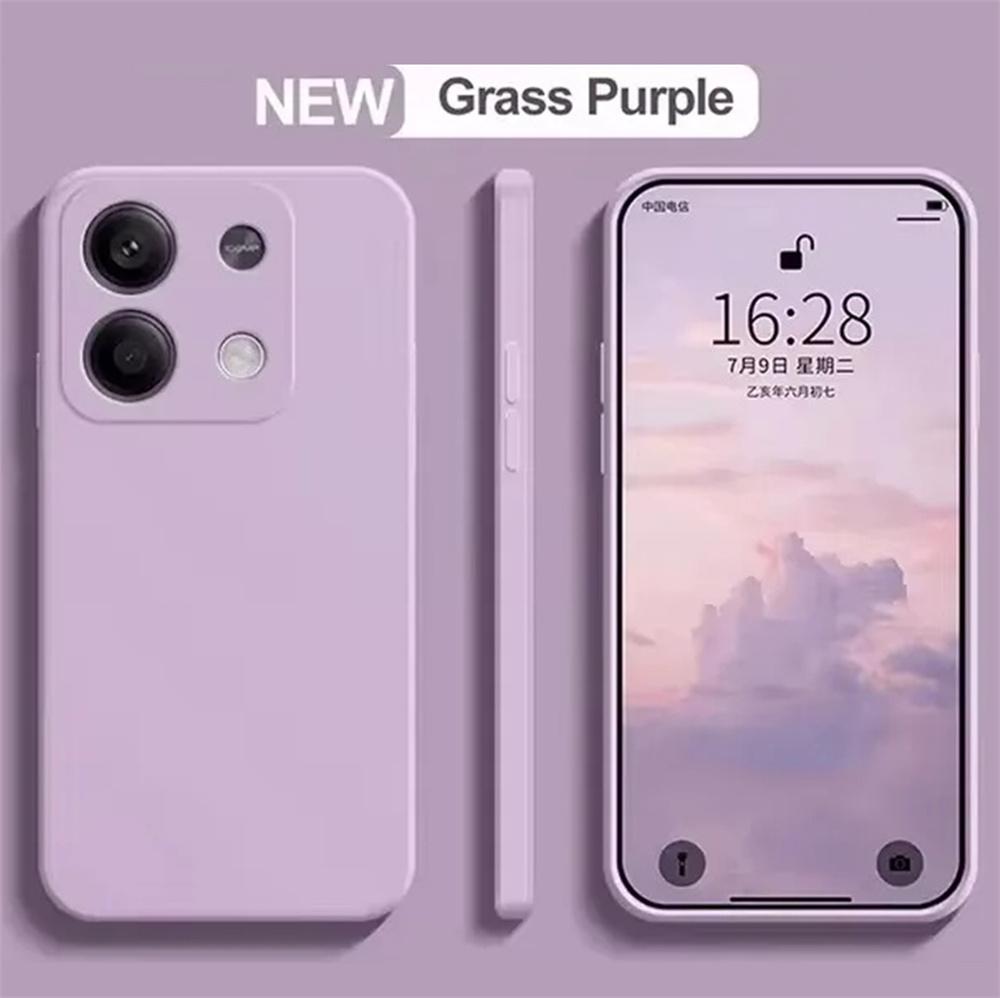 Для Redmi Note 13 Pro 4G Чехол для телефона с защитой от падений Жидкий силикон Мягкая TPU Обложка Для Xiaomi Redmi Note 13 Note13 pro 4G