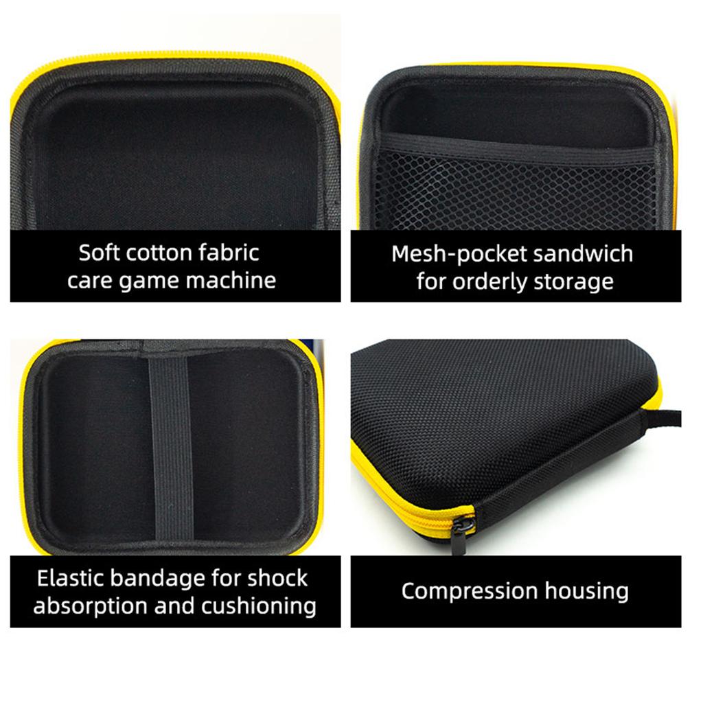 Handheld Game Console Storage Bag Shockproof Organizers Wear-resistant Travel Carry Case for RG353VS/RG35XX/RG353V