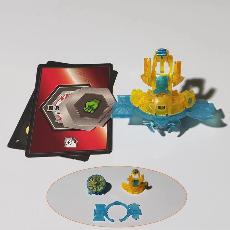 Настольная игра Bakugan Battle Brawlers с прозрачными фигурками и множеством персонажей