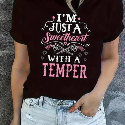 Футболка с принтом в виде сердечек, повседневная, с коротким рукавом, круглым вырезом, женская одежда, футболки оверсайз с круглым вырезом, летние уличные футболки для женщин