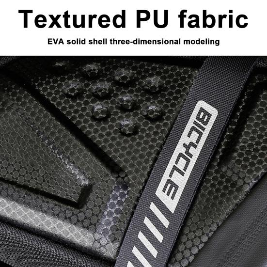 Сумка для седла велосипеда EVA Hard Shell Водонепроницаемая светоотражающая сумка для хранения инструментов под седлом для шоссейного и горного велосипеда Аксессуары для велосипеда