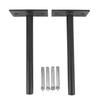 2pcs Wall Mounted Weight Plate Holder Wall Weight Storage Rack Alloy Steel Construction Diameter