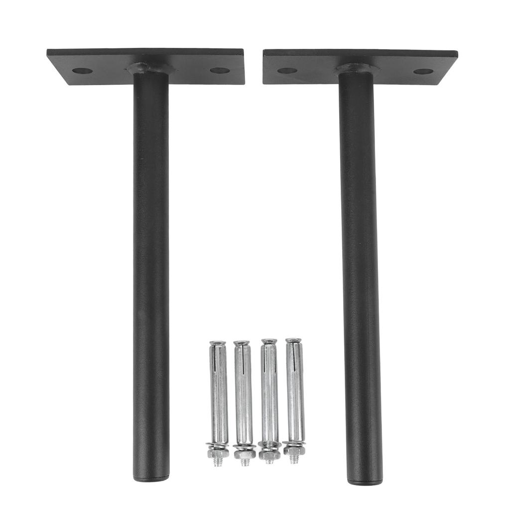 2pcs Wall Mounted Weight Plate Holder Wall Weight Storage Rack Alloy Steel Construction Diameter 1.0