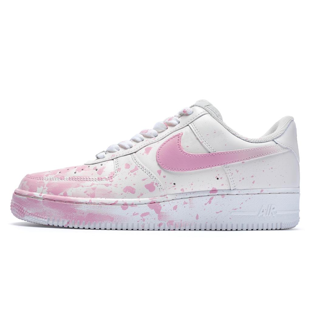 Nike Air Force 1 811 Manufacturing, Heart Stealing Scene, Special Shoe Box Low top Skateboard Shoes Women's White Pink DH2920-111(Team80-S-BOX)