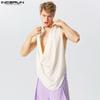 Men Design and Elegant Swinging Neck Tank Top