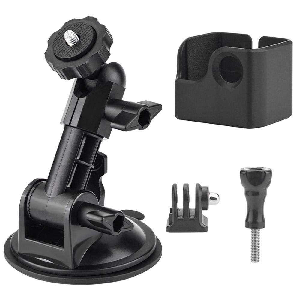 Car Suction Cup Stable Mount Holder Suction Cup Gimbal Camera Car Holder Extension Bracket for Pocket Action Insta-360 Series