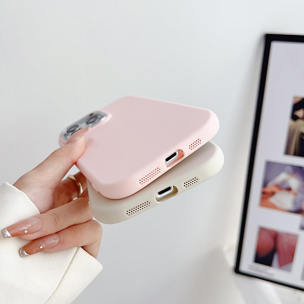 Для iPhone 11 12 13 14 15 Pro Max Samsung Galaxy A14 A15 A24 A25 A54 Xiaomi 13T Poco F5 Pro X5 Redmi 12C Note 12 Мягкий пухлый чехол для телефона Силиконовый чехол