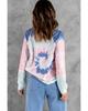 Azura Exchange Многоцветный Ombre Tie Dye свободный свитшот для отдыха