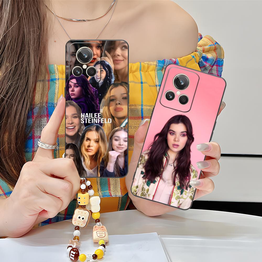 Матовый ТПУ чехол для мобильного телефона Hailee Steinfeld для Realme GT 8 Neo Pro C75 73 71 C67 65 C55 53 C35 31 C20 15 Цветная обложка