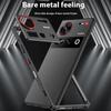 For ZTE Nubia Z70 Ultra 5G Bumper Cases Metal Frame Heat Dissipation Cover with Camera Lens Protector