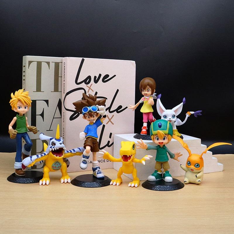 Аниме фигурка Digimon Adventure Ягами Тайчи Исида Ямато Ягами Хикари Такару экшн-модель украшения ПВХ игрушки подарки
