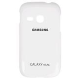 Etui Protective Cover - Samsung - Galaxy Young - Blanc - Rigide - Protection Contre Les Coups