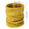 Breathable Neck Warmer Solid Thick Neck Scarves New Plush Snood  Winter