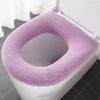 Bathroom Accessories Warmer with Handle Toilet Seat Cover Cushion Closestool Mat Pad