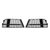 Front Bumper Fog Light Grille 8V3807681AE Fog Lamp Grill Trim for A3 8V S‑Line 2016‑2020 Gloss Black