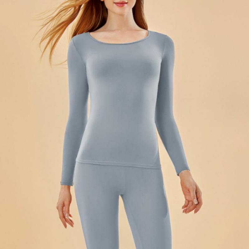 Женская облегающая рубашка 80-х годов из термобелья Nude Skin Bottoming Shirt - новый легкий костюм большого размера на осень/зиму