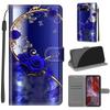 Роскошный окрашенный кожаный чехол-книжка, защитный чехол для Google Pixel 9A/Pixel 8A/Pixel 8/Pixel 7A/Pixel 7 Pro/Pixel 6 Pro/Pixel 9 Pro XL