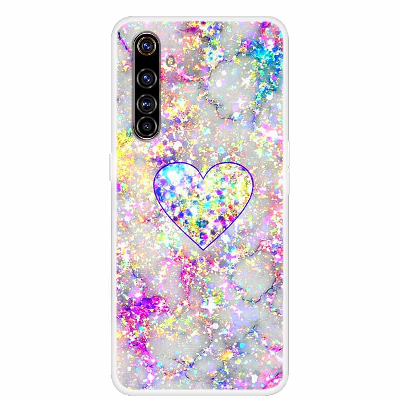 For Realme X50 Pro 5G Case 6.44" Marble Soft TPU Silicone Clear Phone Case for OPPO Realme X50 5G Back Cover X50 Pro Transparent