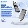 USB 3.2 Flash Drive Slide Retractable Memory Stick - High-Speed 120MB/s Transfer Thumb Drive Jump Drive Zip Drive for PC Mac