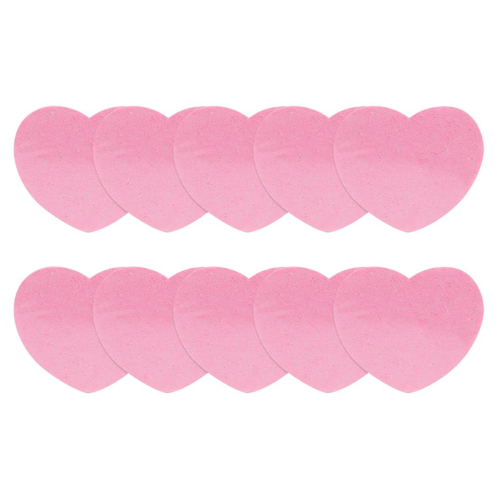 Сжатые губки для лица на 10/20/30 штук, очищающая губка для отшелушивающего средства для лица, многоразовые натуральные косметические губки для спа