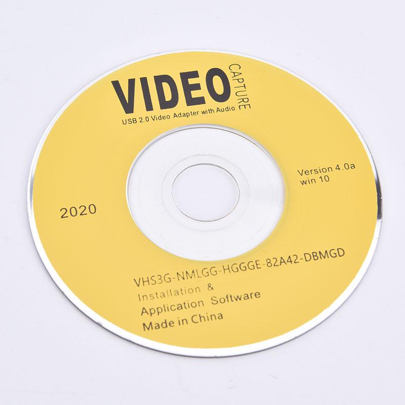 Usb 2.0 Audio Video Vhs Vcr To Dvd Converter Capture Card Adapter Digital Format