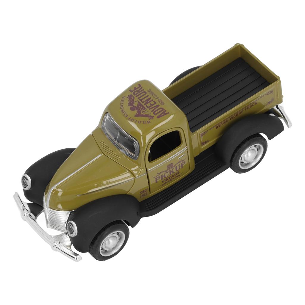 1:32 масштаба сплава грузовик модель игрушка литой орнамент оттягивание назад старинный автомобиль реплика грузовик игрушка для