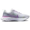 Nike Женские кроссовки React Infinity Run Flyknit 3 'Grey Rush Fuchsia' DZ3016-100
