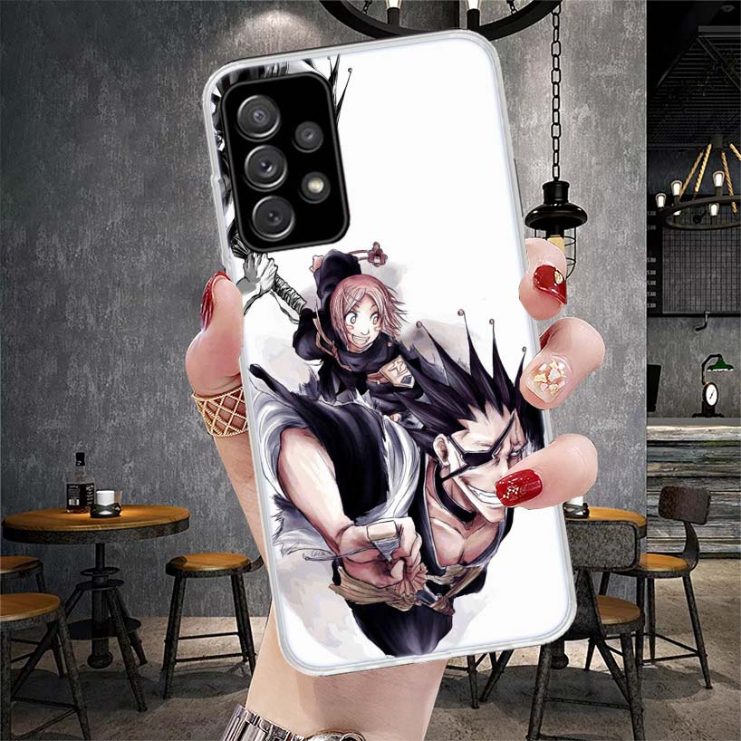 Мягкий чехол для телефона Bleach с Зараки Кенпачи для Samsung Galaxy S22 S23 S24 S25 Edge S26 Ultra S20 FE S21 Plus + Fundas Coque Galaxy S