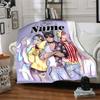 Custom Name Name'S Dynamic Duo Party Blanket For Couch Bed Plush Cozy Fuzzy Blanket Super Soft Warm Blankets For Fall And Winter 0916208
