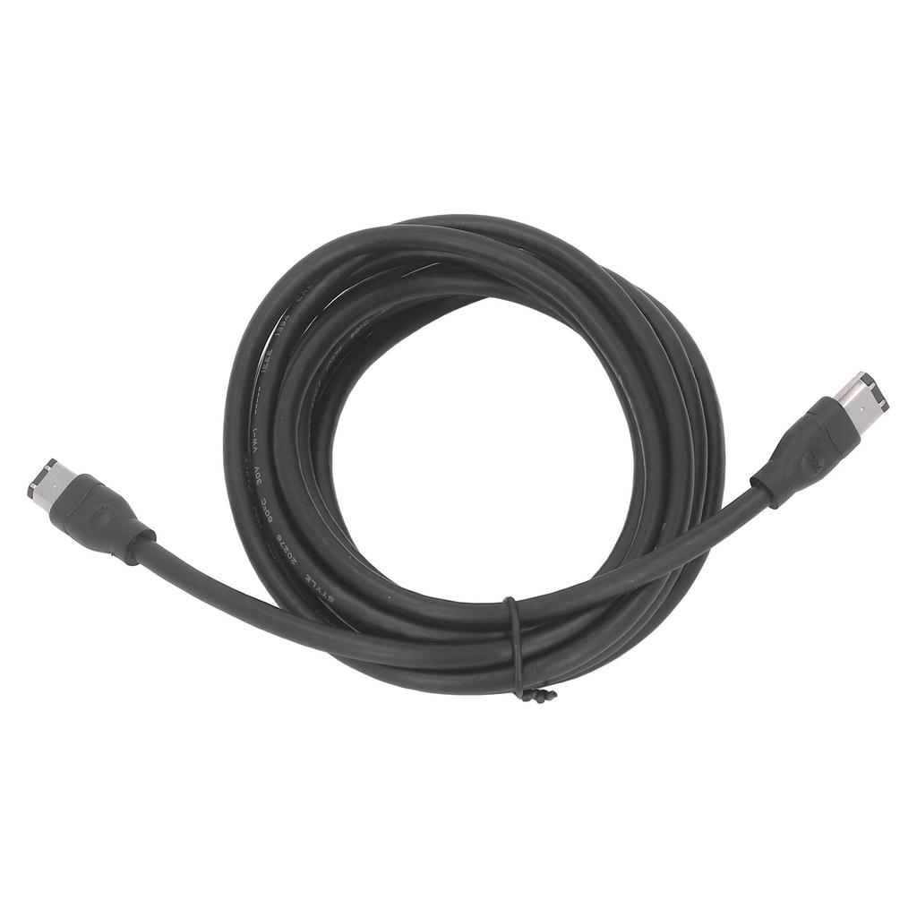 6 Pin To 6 Pin Firewire Cable Plug and Play IEEE1394 Firewire Cable for Camcorder Digital Camera